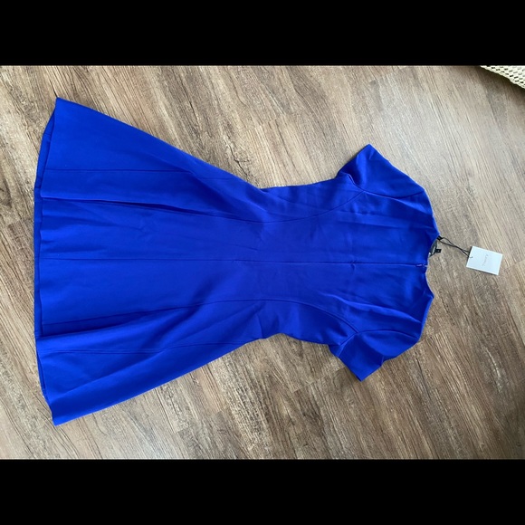 NWT Theory Modern Seamed Shift Dress in Crepe - Picture 7 of 7